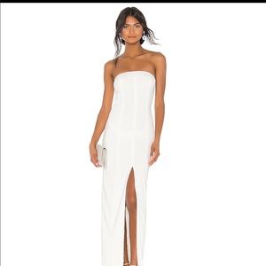 Jay Godfrey White Martell Gown (Ivory)